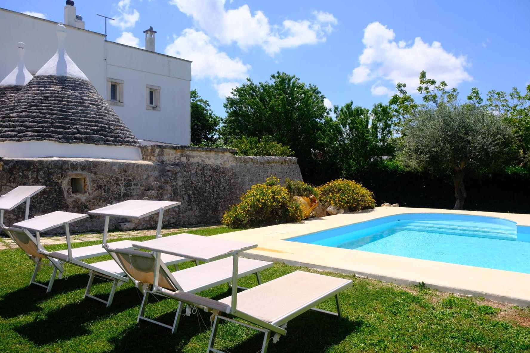 Terra Sessana Ville E Trullo Con Piscina Privata Ostuni Exterior foto